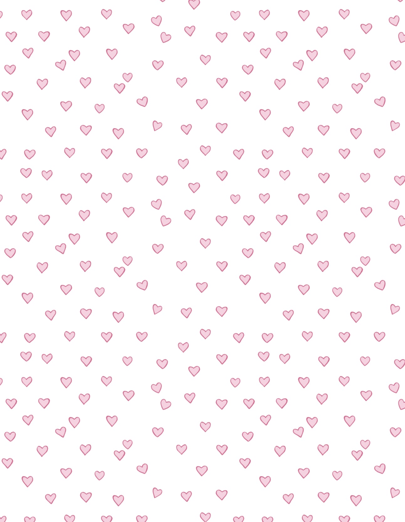 My hearts in pink